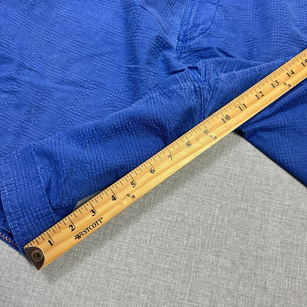 Robert Graham‎ Shorts Mens 38 Blue Chino Flat Front Cotton Polyester 9 Inseam